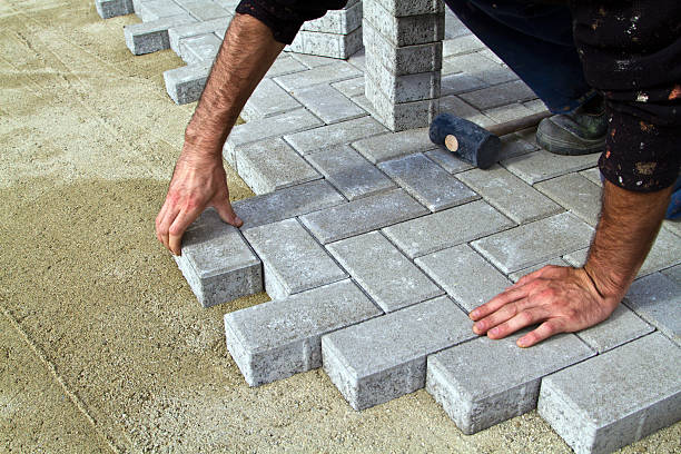 Residential Paver Driveway in Fairlawn, VA
